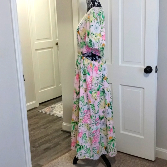 🆕️ 🦜HTF Lilly Pulitzer🦜 - Lyssa Short Sleeve Cotton Midi Dress - Picture 7 of 16
